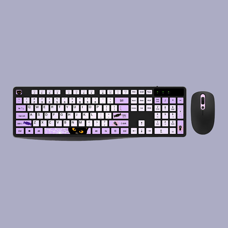 Flexible Quiet All-Purpose Keyboard Mouse Combo