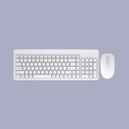 Flexible Smooth Retro Office Keyboard Mouse Combination