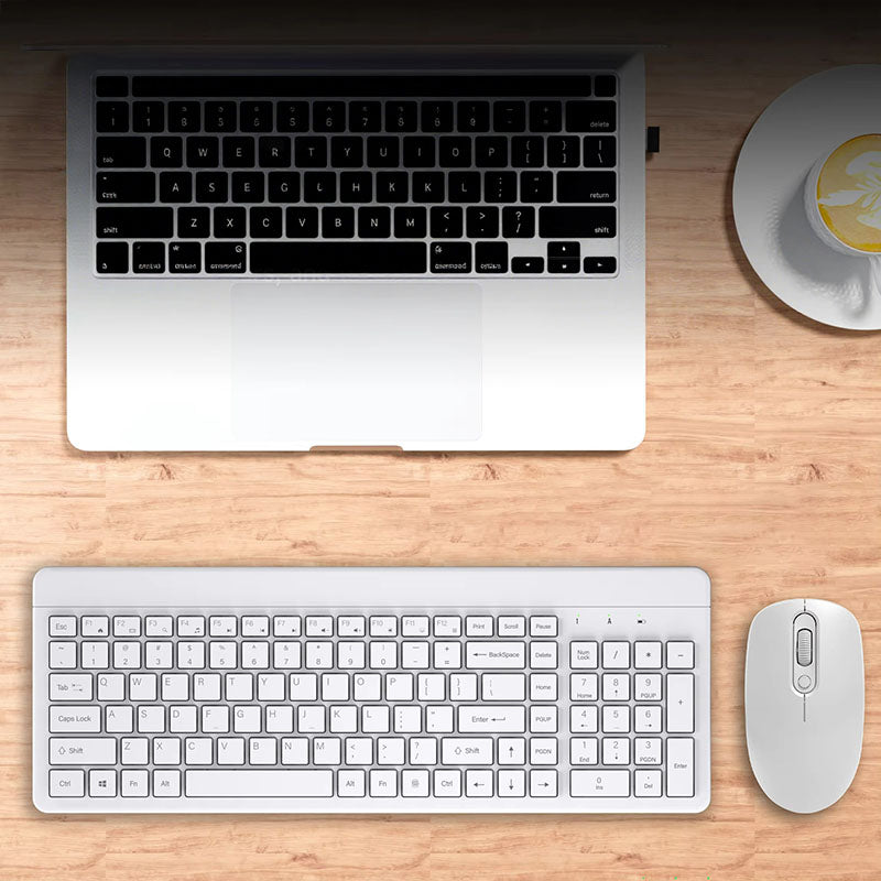 Flexible Smooth Retro Office Keyboard Mouse Combination