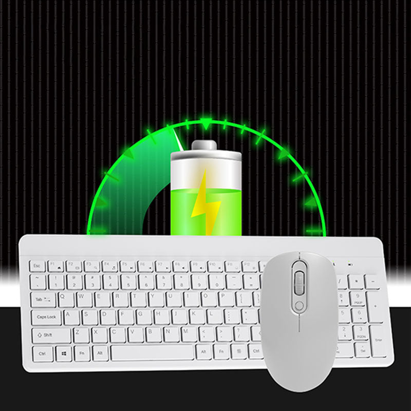 Flexible Smooth Retro Office Keyboard Mouse Combination