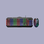 Retro Compact Office Keyboard Mouse Combination