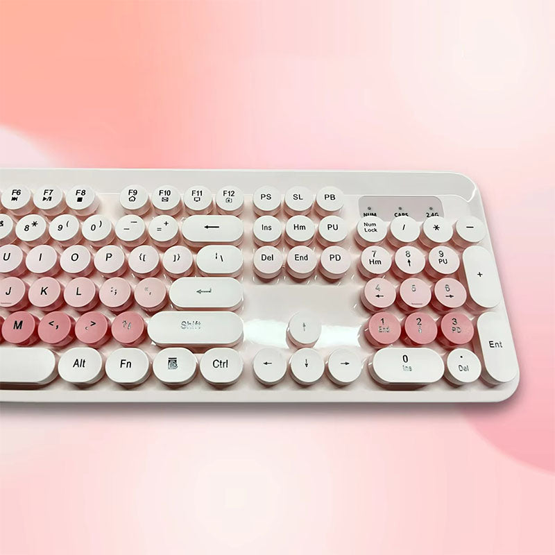 Silent Smooth Compact Keyboard Mouse Combination