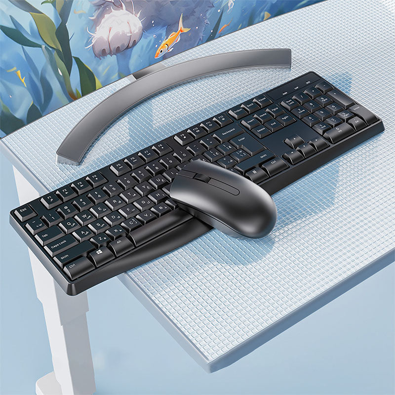Simple Flexible Retro-Style Keyboard Mouse Combo