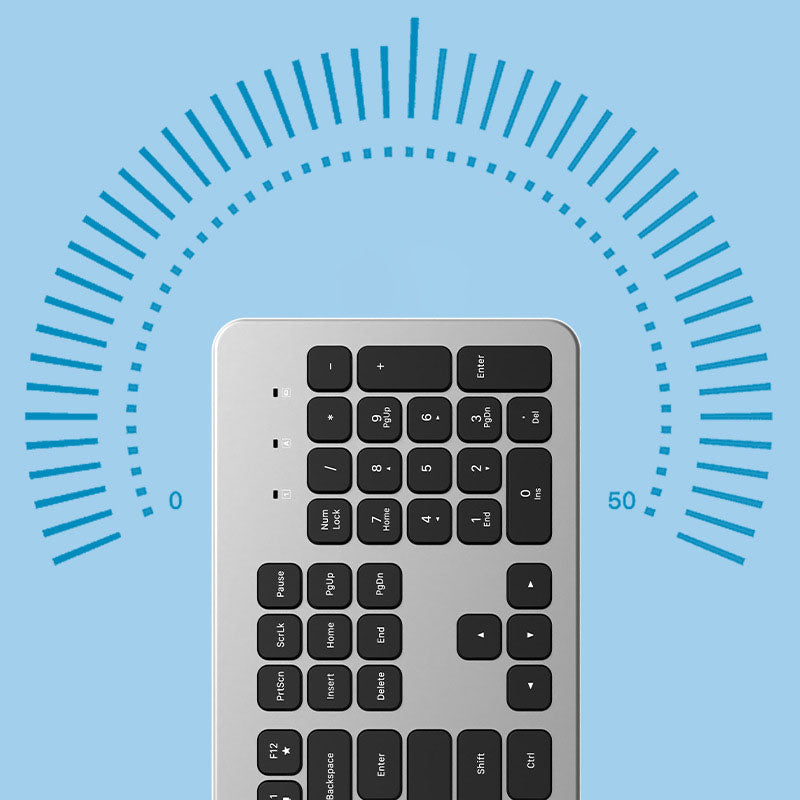 Simple Home Office Keyboard Mouse Combination