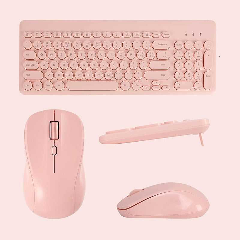 Simple Retro Smooth Home Keyboard Mouse Combo