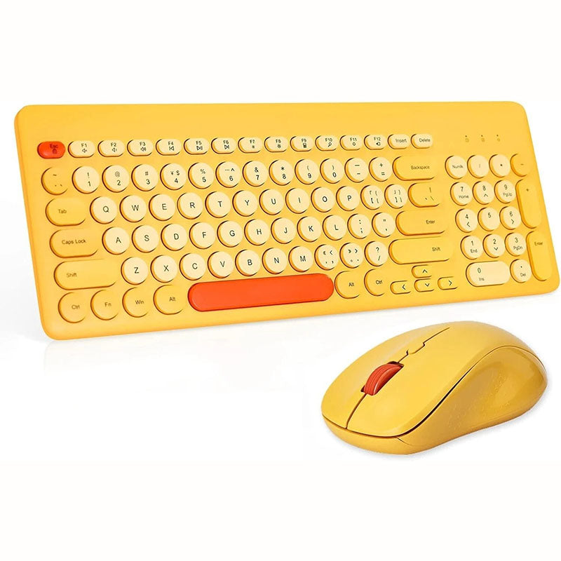 Simple Retro Smooth Home Keyboard Mouse Combo