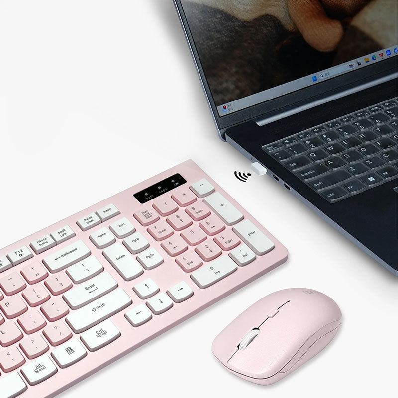 Simple Smooth All-Purpose Home Keyboard Mouse Combo