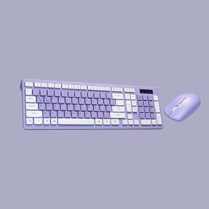 Slim Silent All-in-One Keyboard Mouse Combination