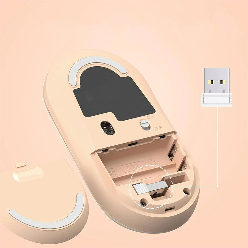 Slim Smooth Home Office Keyboard Mouse Combination