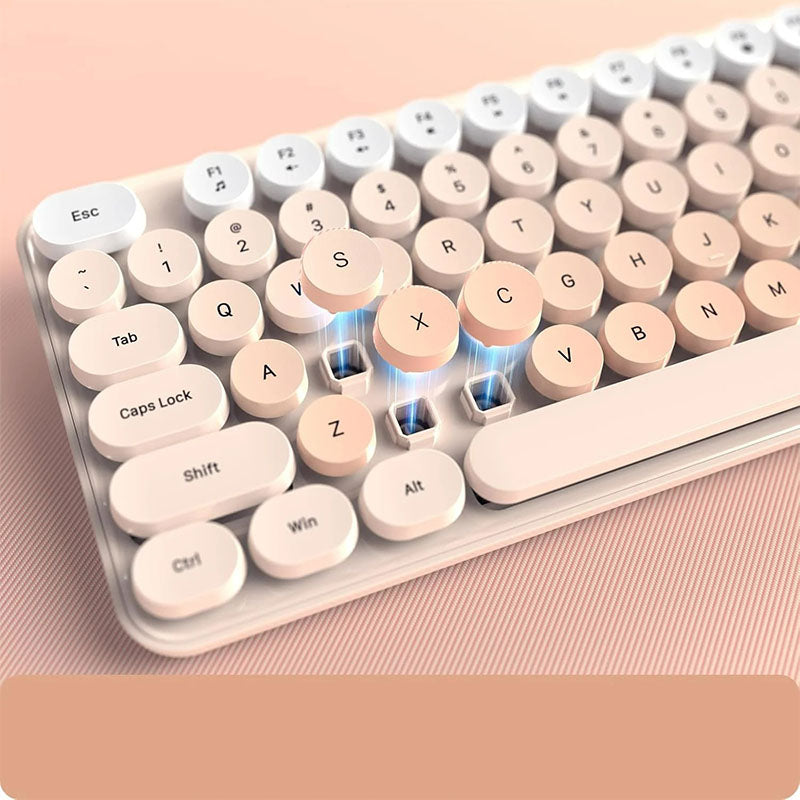 Slim Smooth Home Office Keyboard Mouse Combination