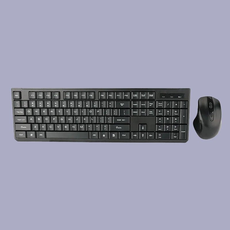 Smooth Retro Flexible Live All-in-One Keyboard Mouse Set
