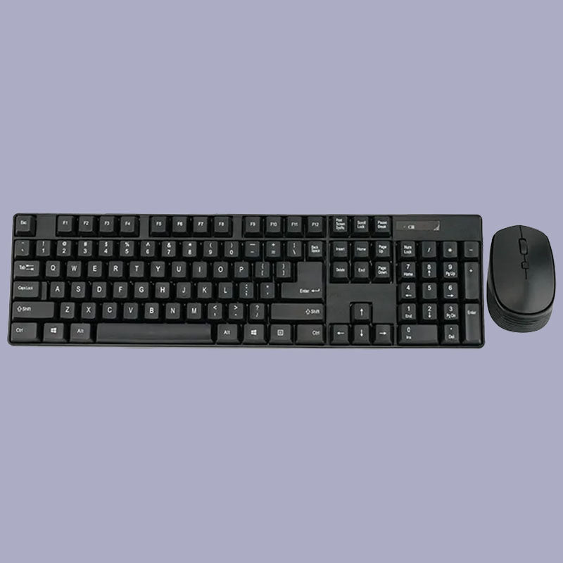 Thin Quiet All-Purpose Home Keyboard Mouse Combination