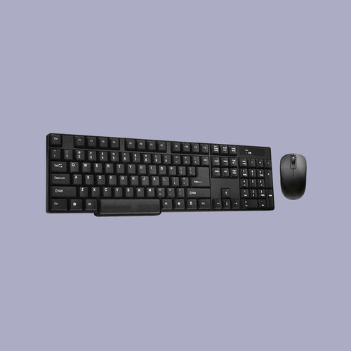 Comfortable Retro Quiet Smooth Keyboard Mouse Combo