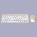 Vintage Slim Simple Office Keyboard Mouse Combination