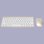 Vintage Slim Simple Office Keyboard Mouse Combination