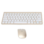 Vintage Slim Simple Office Keyboard Mouse Combination