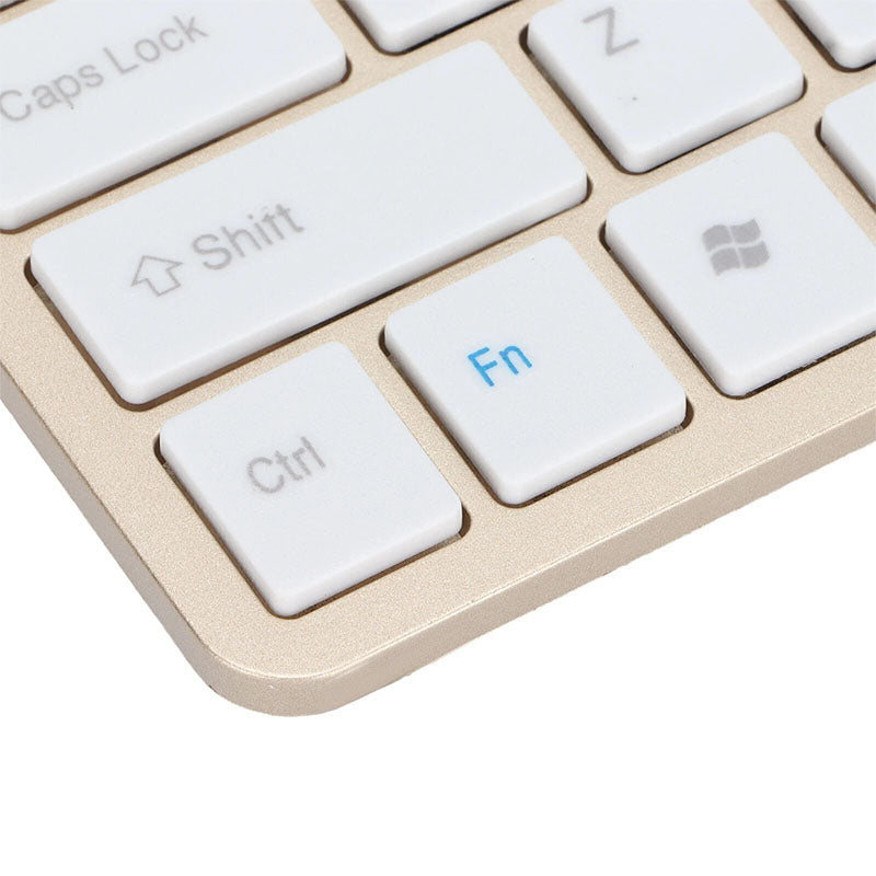 Vintage Slim Simple Office Keyboard Mouse Combination