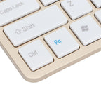 Vintage Slim Simple Office Keyboard Mouse Combination