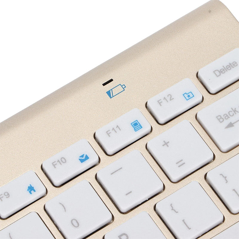 Vintage Slim Simple Office Keyboard Mouse Combination