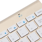 Vintage Slim Simple Office Keyboard Mouse Combination