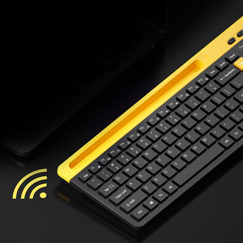 Compact Flexible Quiet Office Keyboard Mouse Combination