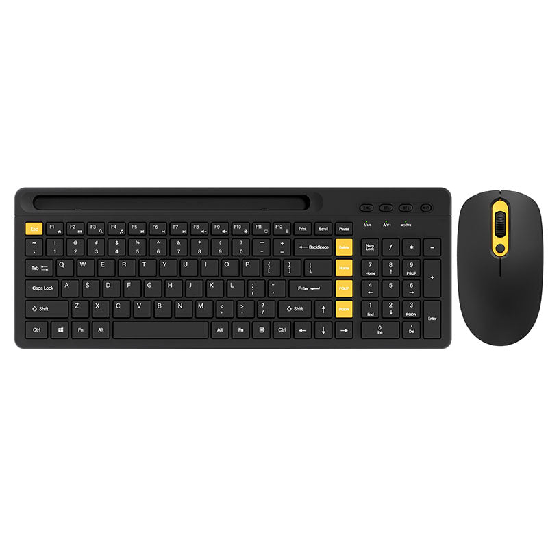 Compact Flexible Quiet Office Keyboard Mouse Combination