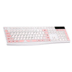 Compact Flexible Silent Office Keyboard Mouse Combination