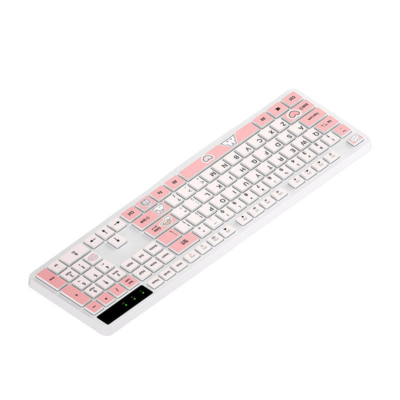Compact Flexible Silent Office Keyboard Mouse Combination
