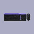 Compact Simple All-Purpose Home Keyboard Mouse Combo