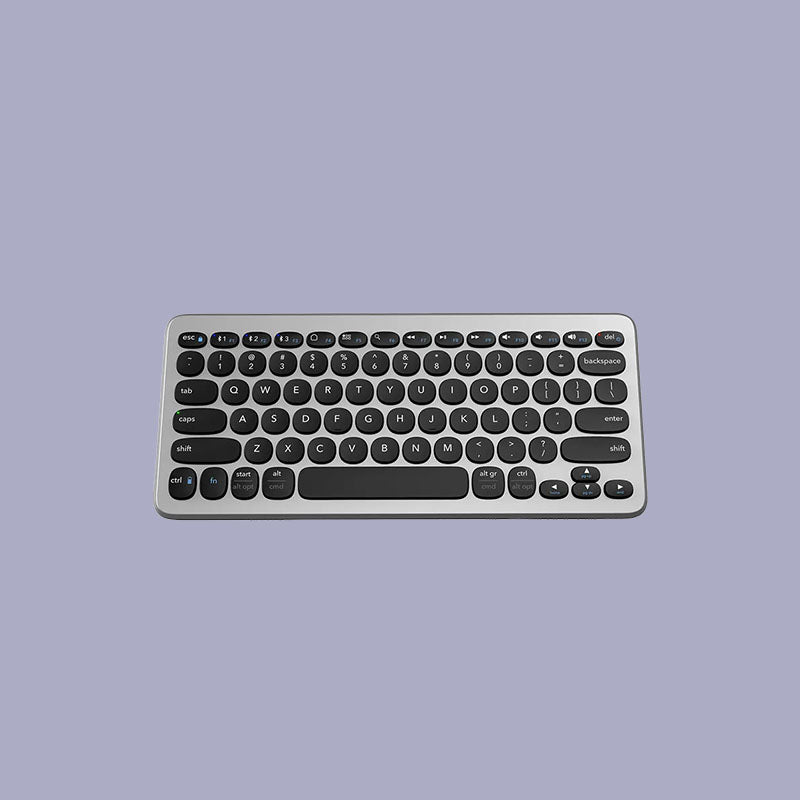 Vintage Thin Light Office Keyboard Computer Keyboard