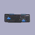 Flexible Quiet All-Purpose Keyboard Computer Keyboard