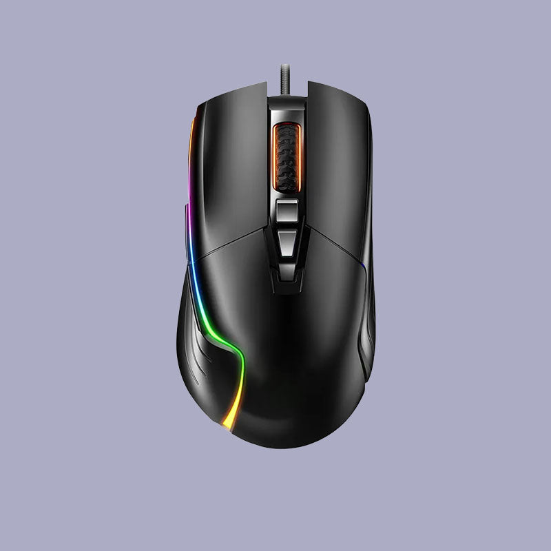 Comfortable and Smooth Wired Mouse with Precise Sensing