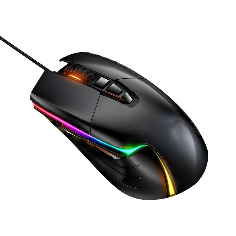 Comfortable and Smooth Wired Mouse with Precise Sensing