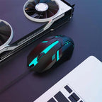 Efficient Office Wired Mouse with Long Cable Design