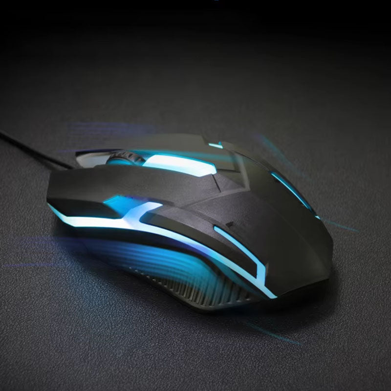 Efficient Office Wired Mouse with Long Cable Design