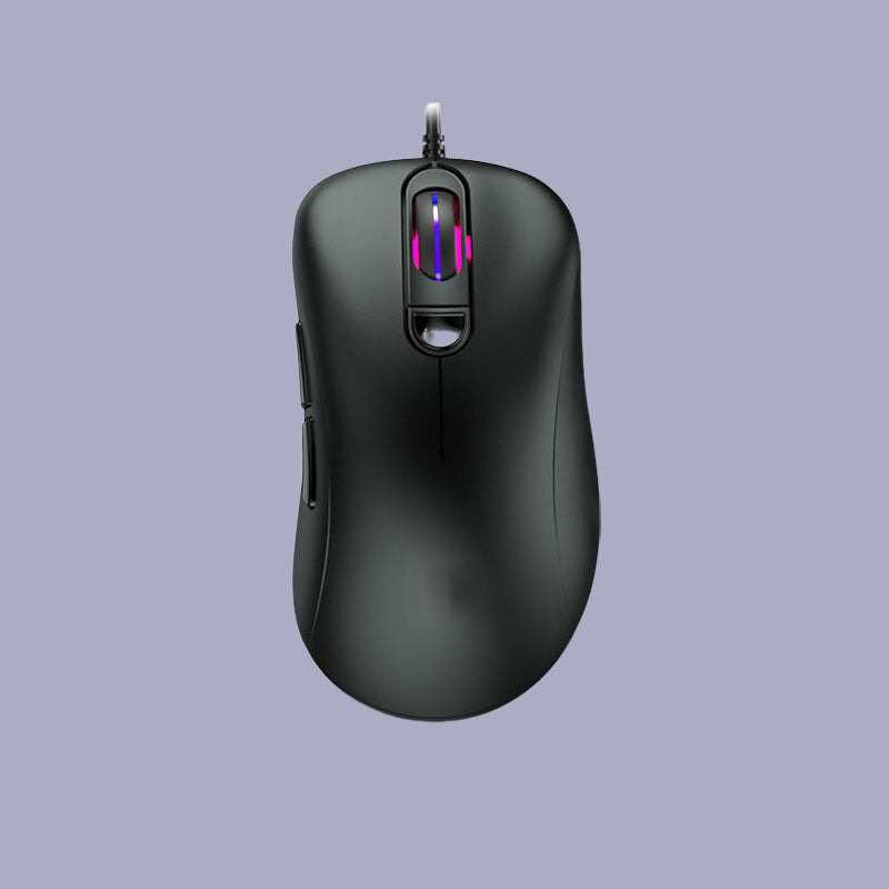 Multi-Purpose Wired Mouse with Wear-Resistant High-Precision Response