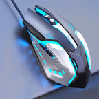 Energy-Efficient Wired Mouse with Long Cable Design Convenient for Office