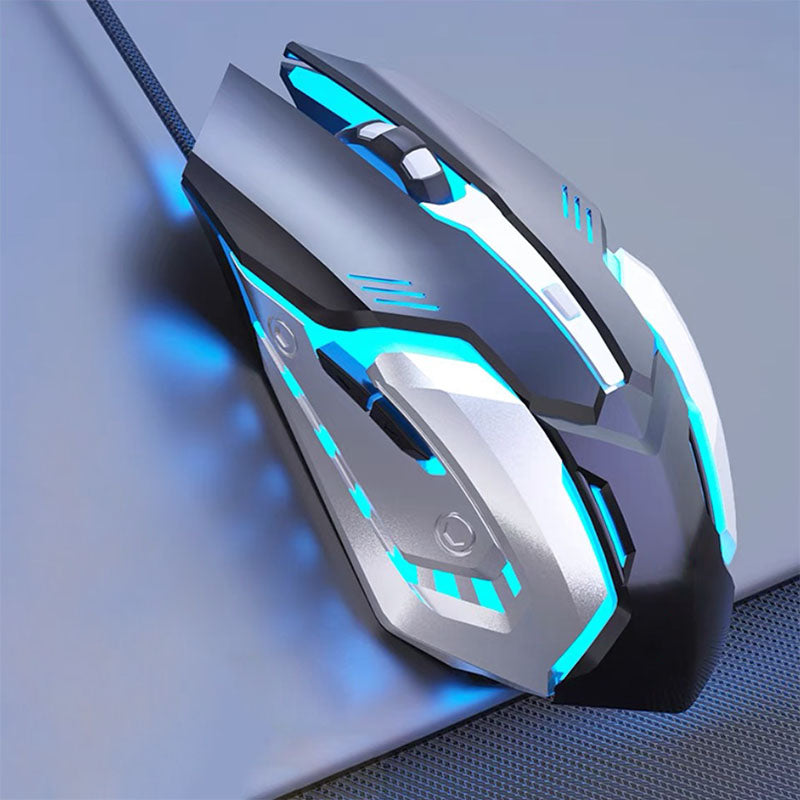 Energy-Efficient Wired Mouse with Long Cable Design Convenient for Office