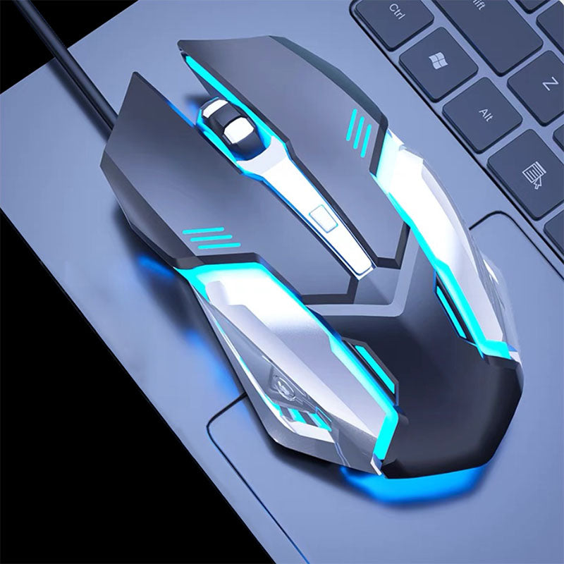Energy-Efficient Wired Mouse with Long Cable Design Convenient for Office