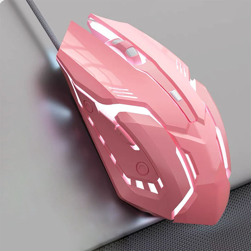 Energy-Efficient Wired Mouse with Long Cable Design Convenient for Office