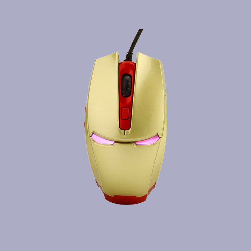 Dual-Use Wired Mouse for Office and Gaming