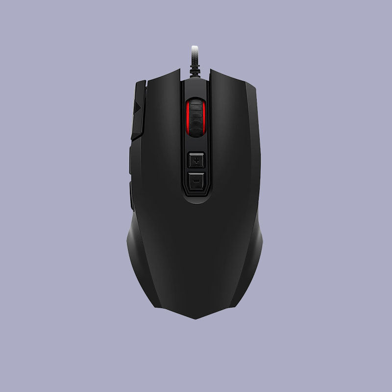 High-Speed Response Wired Mouse with Long Cable Design