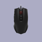 High-Speed Response Wired Mouse with Long Cable Design