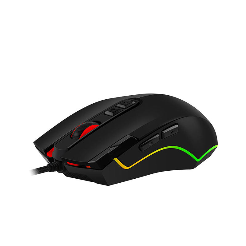 High-Speed Response Wired Mouse with Long Cable Design