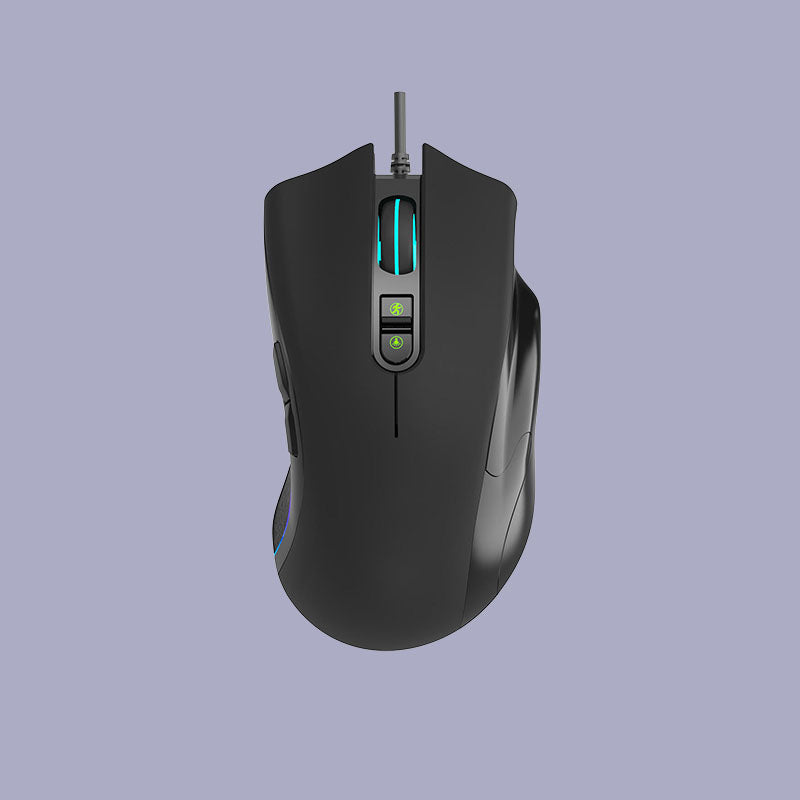 Professional Design Wired Mouse with High-Sensitivity Silent Buttons
