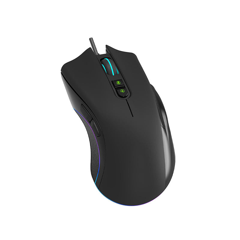 Professional Design Wired Mouse with High-Sensitivity Silent Buttons