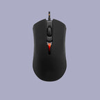 Ergonomic Wired Mouse with Soft Buttons Comfortable and Durable