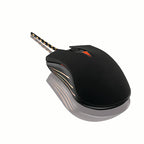Ergonomic Wired Mouse with Soft Buttons Comfortable and Durable
