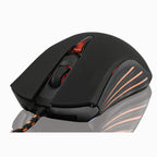 Ergonomic Wired Mouse with Soft Buttons Comfortable and Durable