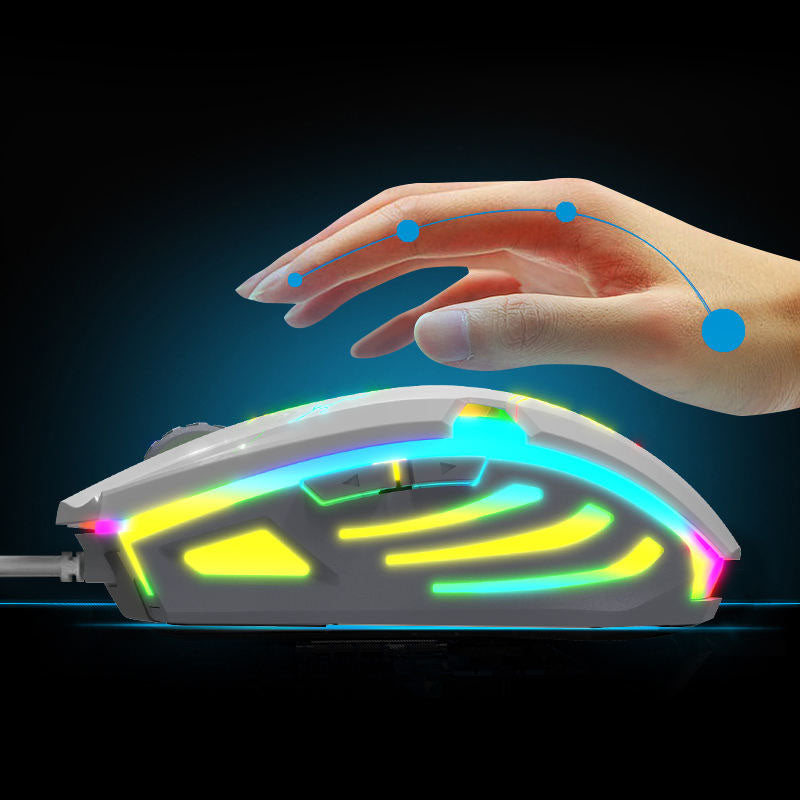 Classic Sturdy Wired Mouse with Ergonomic Design